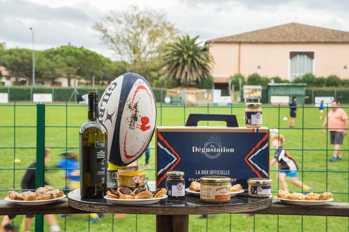 La Dégustation Box et France Rugby